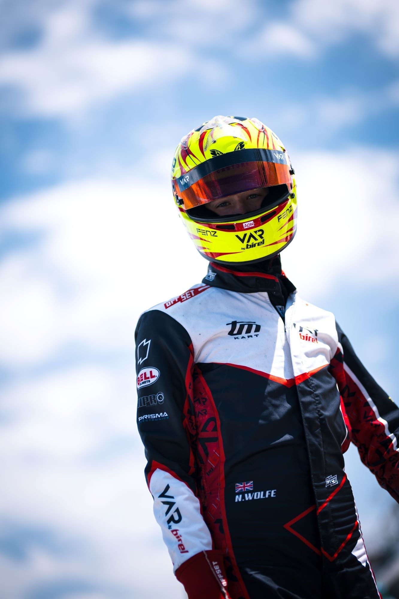 Customised FIA Approved Kart Suits from OFFSET Sport