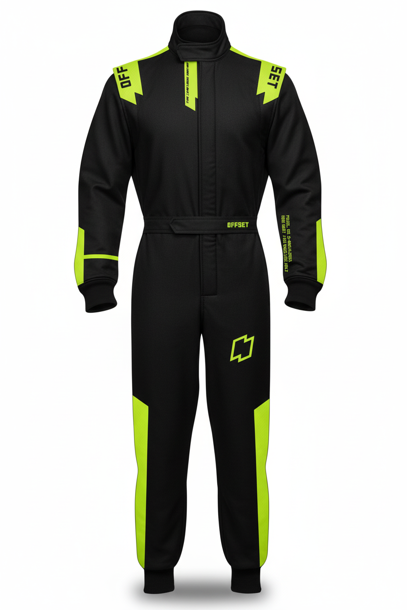 Kart Suit RS-KV – Yellow