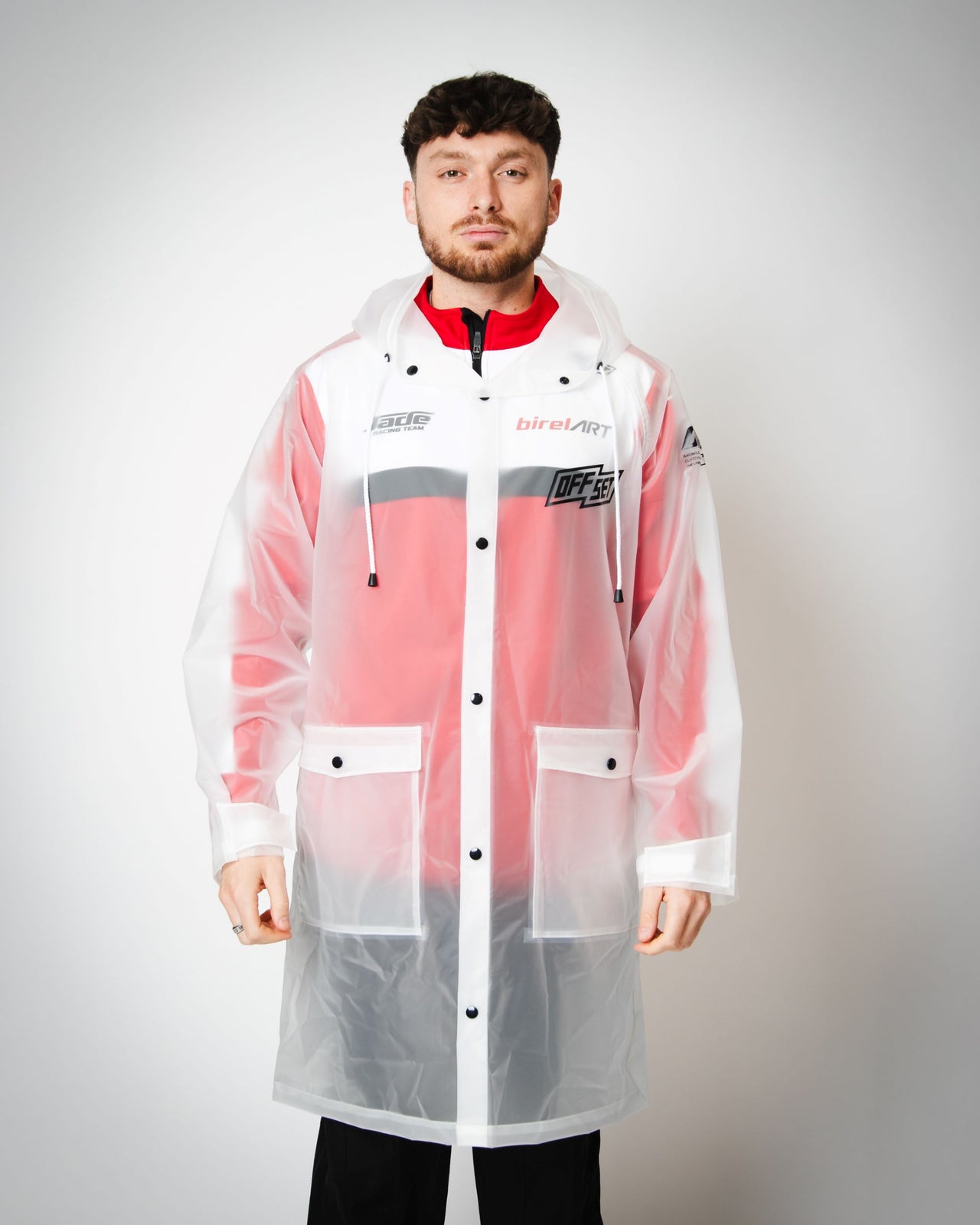 OFFSET Sport Clutch Rain Jacket – clear waterproof shell 