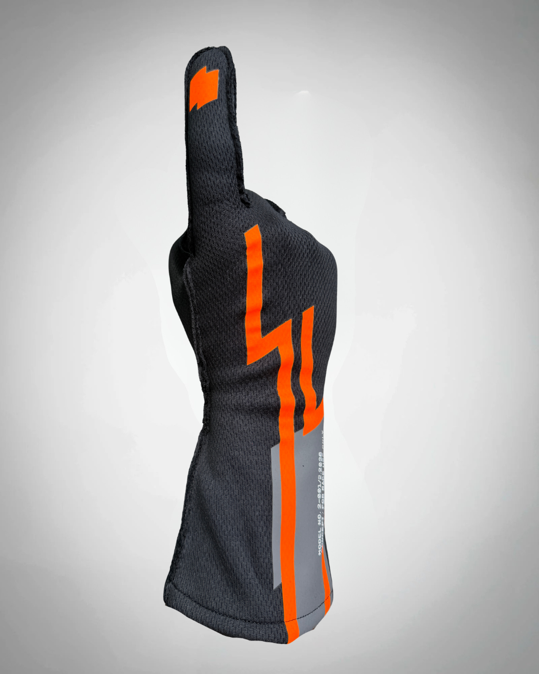 OFFSET CONCEPT FIA Gloves - Black and Orange