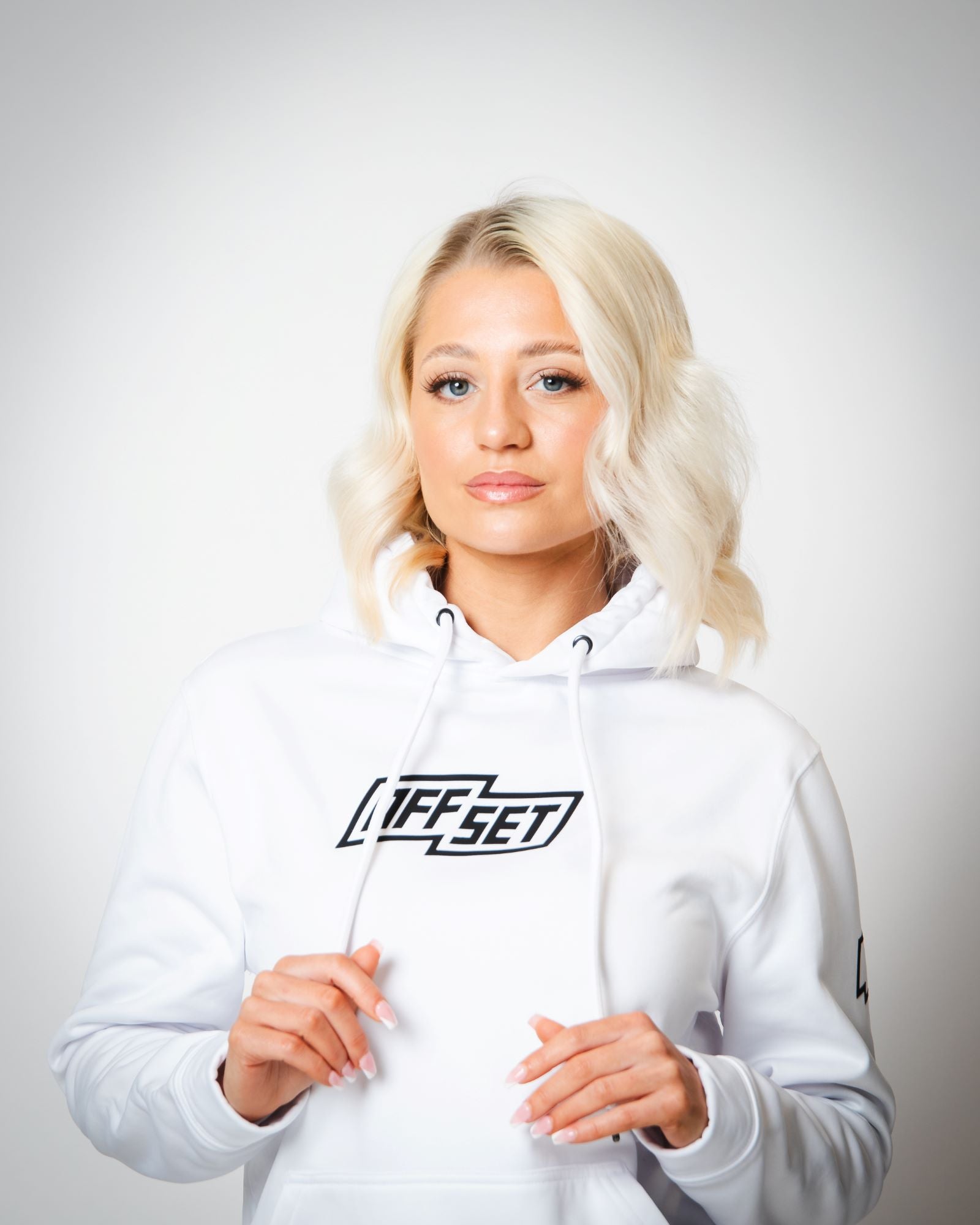 OFFSET Sport White Hoodie - track wear / everywhere